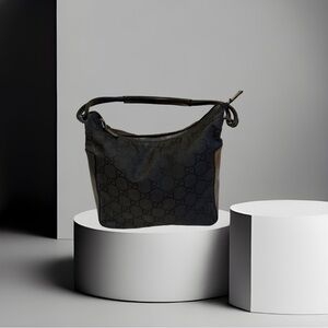 Gucci Monogram Black on Black Handbag